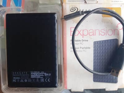 Seagate 2TB portable external hard drive