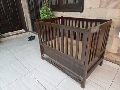 baby cart in pure wood
