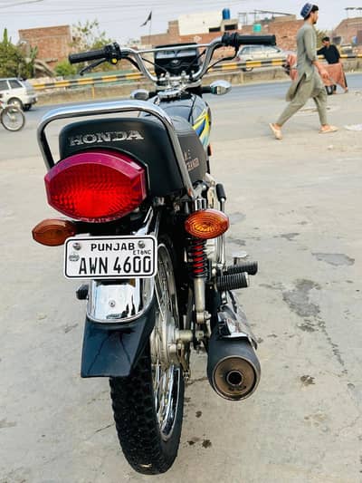 HONDA CG125 2025 RED COLOUR FOR SALE  GOLDEN NUMBER