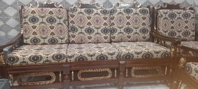 5 seater sofa pour black Tali wood ma ha