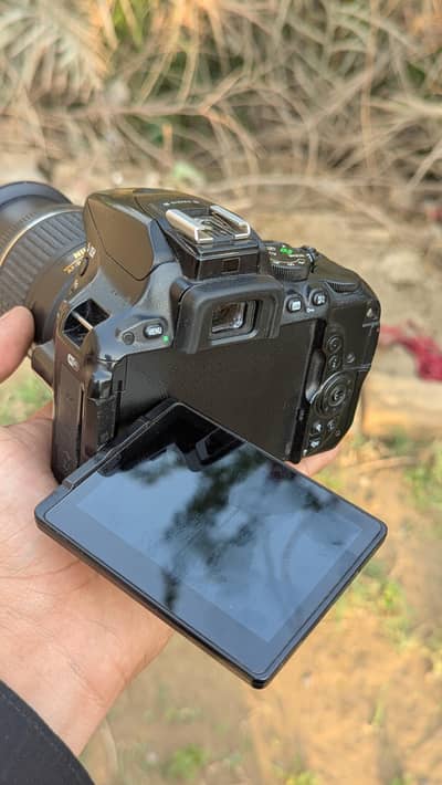 Nikon D5500 with 18_55mm lenz