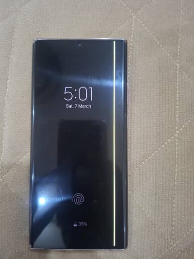 Samsung note 20ultra  12gb 256gb official pta approved