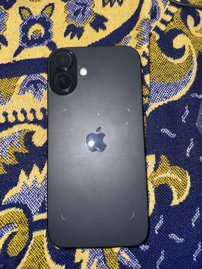 iPhone 16 plus 128 gb 100 batty 4 months sim  time