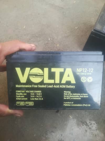 12V 12A ki 4 bettry hain read add