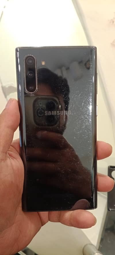 samsung not10 256gb non pta ha alll ok h koi dot koi break ni with box