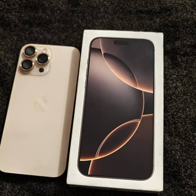 IPHONE 16 PRO MAX 256GB TRA DUAL PTA APPROVED BRAND NEW