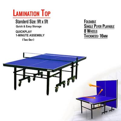 Table tennis for sale. like new table tennis. contact at 03216248786.