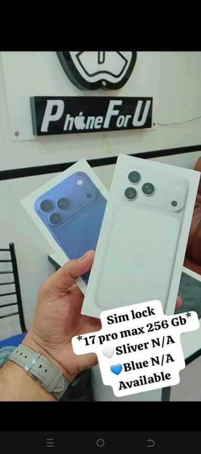 iphone pro max 256 Gb jv box pack non active