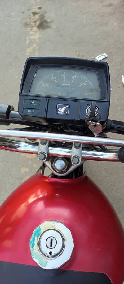 All ok he just bay and drive cd70 cc 2018 model he home use bike