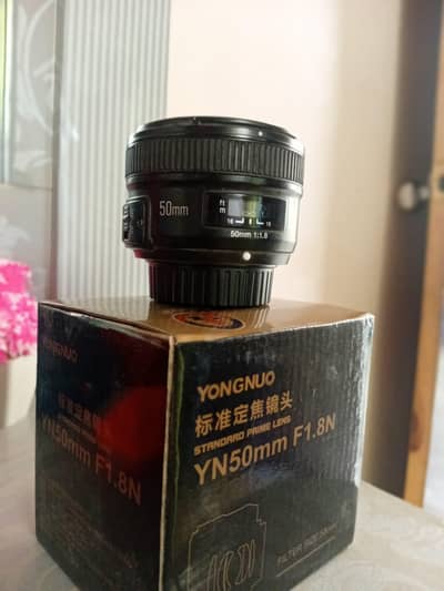 Yongnuo 50mm f/1.8N Lens (Nikon Mount) – Box Pack