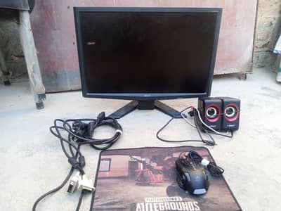 Complete computer with moniter keyboard mouse or wires free i5 4460gen