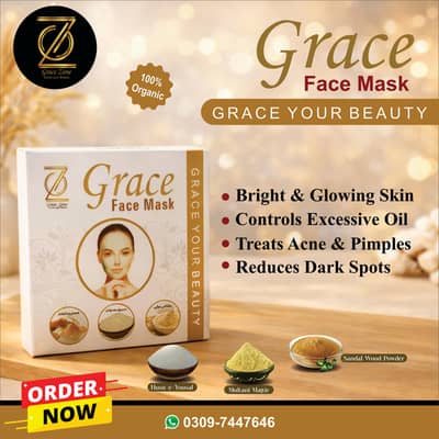 Pimples aur Oily Skin se Pareshan? Solution?? Grace Facemask