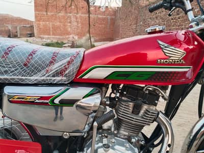 Honda cg 125 2023 model totally genuine