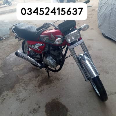 Honda 125, Karachi Number 2023 model