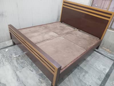 Brand New King Size Wooden Bed For Sale | Simple, Unique And Strong