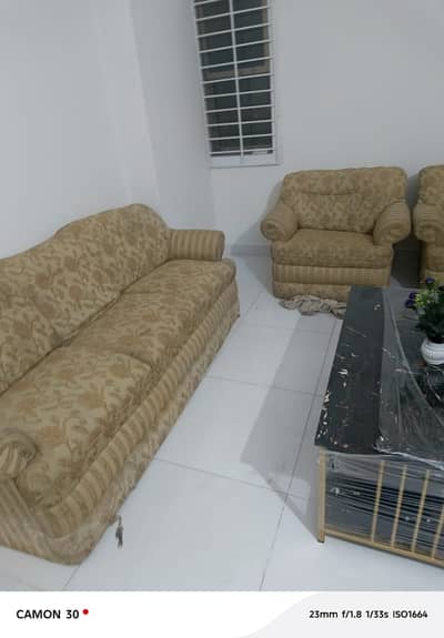 5 seater sofa set including cover