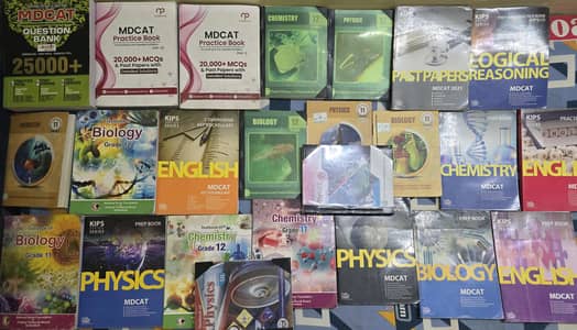 Complete KIPS, Nearpeer and Grip MDCAT prep books