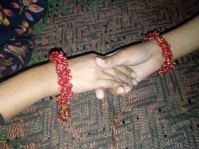 gajra bracelet for girls
