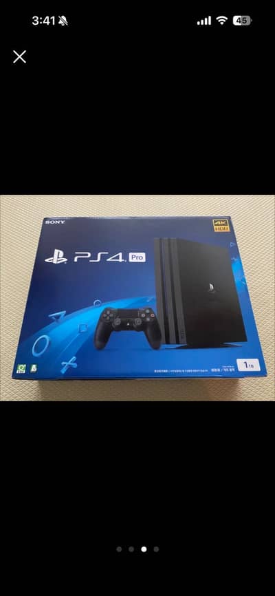 Ps4 pro 1tb