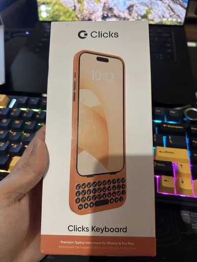 Clicks Keyboard Case for iPhone 16pro max