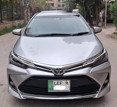 TOYOTA COROLLA ALTIS GRANDE 2018 FULL OPTION