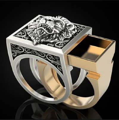 Ring – Handmade Vintage Style Two-Tone