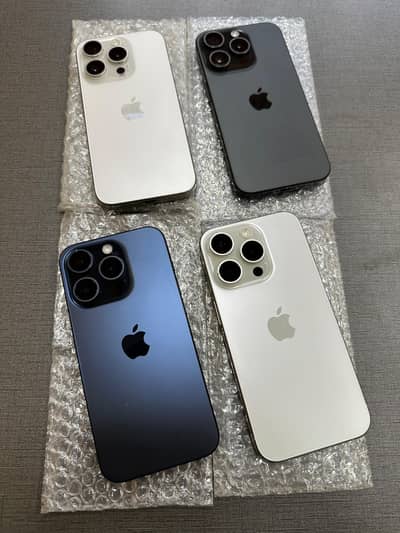 apple iPhone 15 pro available for sale PTA APPROVED (OFFICIAL)