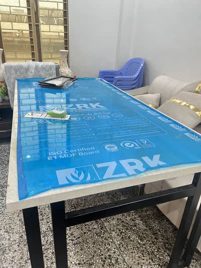 UV Sheet Brand New Table with Solid Metal Frame Only Table