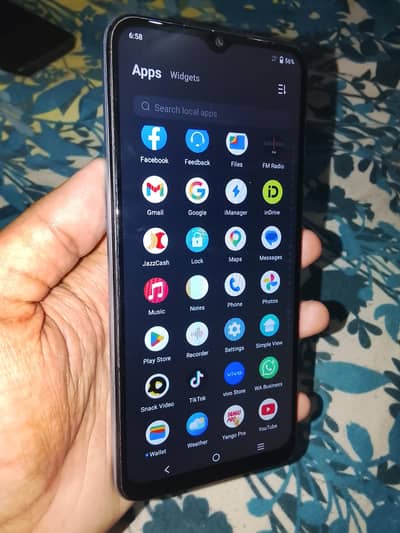 Vivo y21 4/64 Storage Dual SIM PTA approved official panel change hai