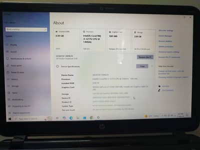 Hp Laptop Core i3 3rd Generation 8gb ram 256 ssd