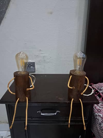 Wooden Table lamps