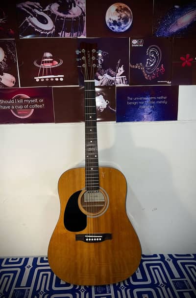 Jumbo Acoustic Guitar – Like New – With Bag