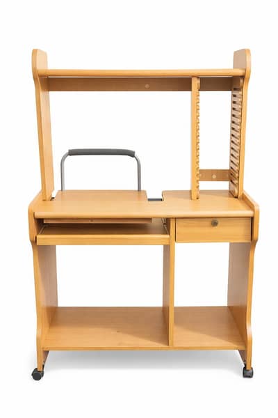 Wooden Computer Table / Study Table with Drawer – Good Condition