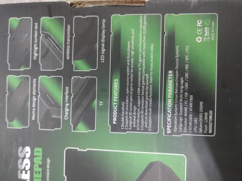 2.4G WIRELESS CONTROLLER  GAMEPAD 3