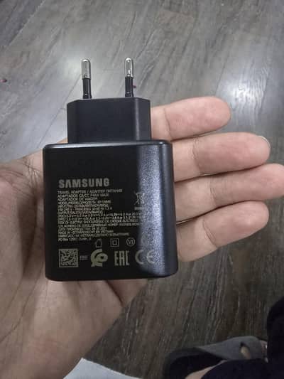 Samsung 45W genuine charger with 5A cable