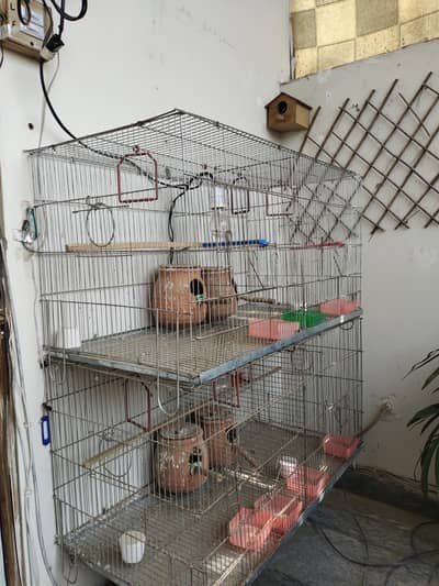 2 cages for sale.