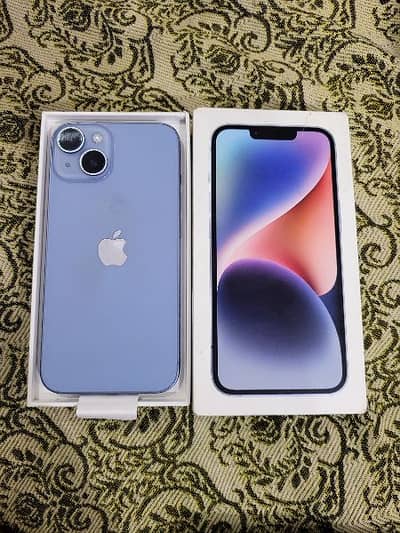 Iphone 14 256 gb with Box mint condition