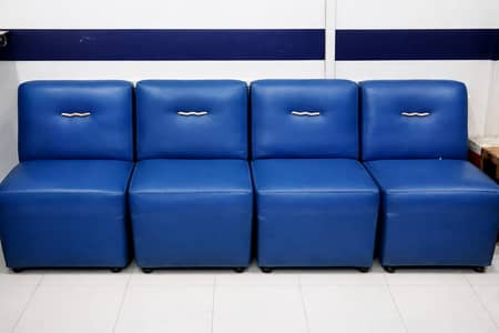 Office Waiting Sofa Chairs / Reception Sofa Seats – 5 Seater