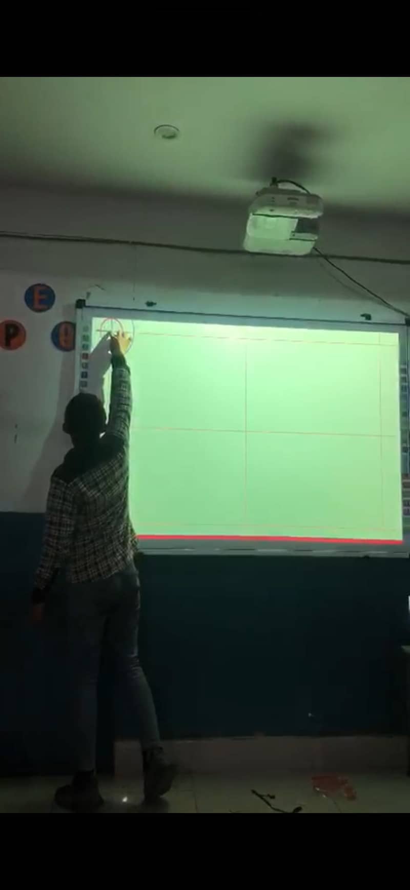 Interactive Smart Board Used 2
