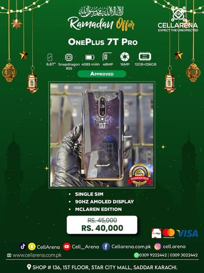 RAMADAN OFFER ONEPLUS 7T PRO 8 PRO - CELLARENA
