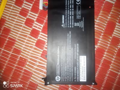Title: Original HP DW02XL Notebook Battery - 3.7V 25Wh (Used)