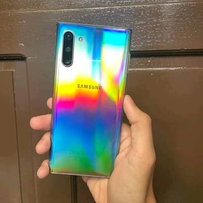 Samsung note 10 plus 12 GB Ram 256gb my WhatsApp number 03193220605