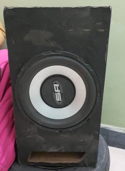 Working Bass and Box For Sale