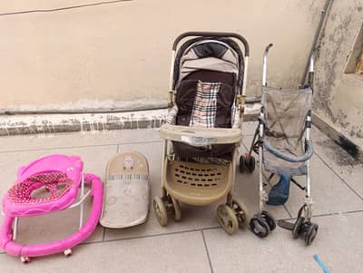 Baby strollers, walker and bath chair