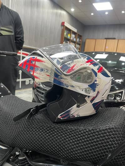 Imported Flippable Dot Approved Helmet