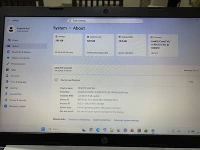 HP Laptop i5 8th Gen | 12GB RAM | 585GB Storage | Good Condition