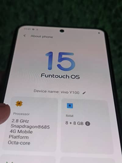 Vivo Y100 8Gb 256Gb Only Mobile