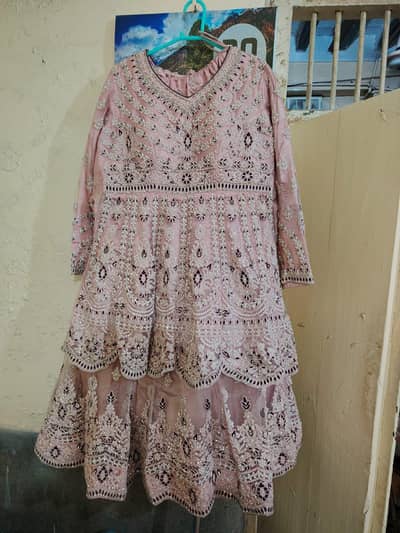 One Time Used Heavily Embroidered Party Dresses