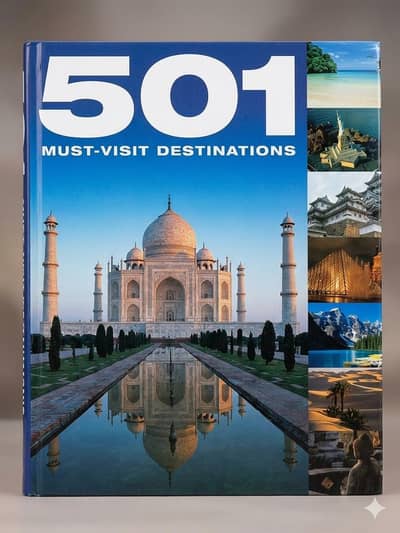 501 Must-Visit Destinations – Brand New Hardcover Book