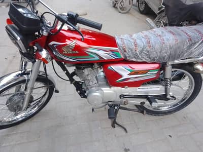 Honda 125 Hyderabad number 22 model